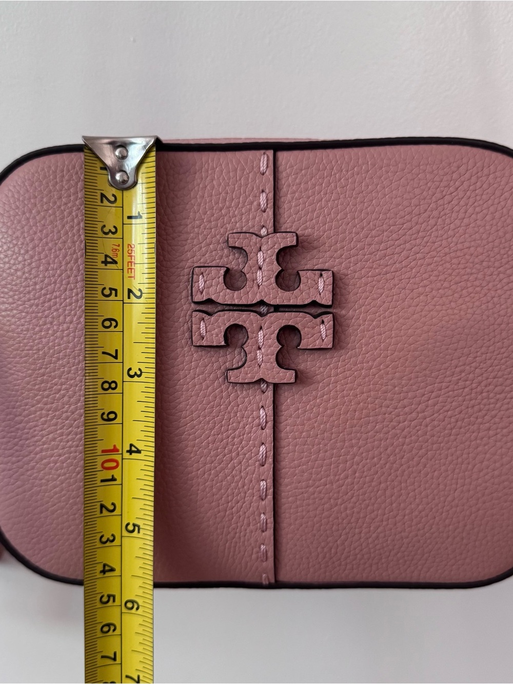 Tory Burch Mcgraw Camera Bag - Pink Moon - Picture 9 of 13
